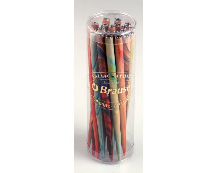 Brause Marbled Wood Pen Nib-Holder - Odd Nodd Art Supply