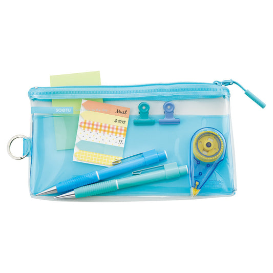 Lihit Pencil Pouch Soeru Transparent Pen Cases - Odd Nodd Art Supply
