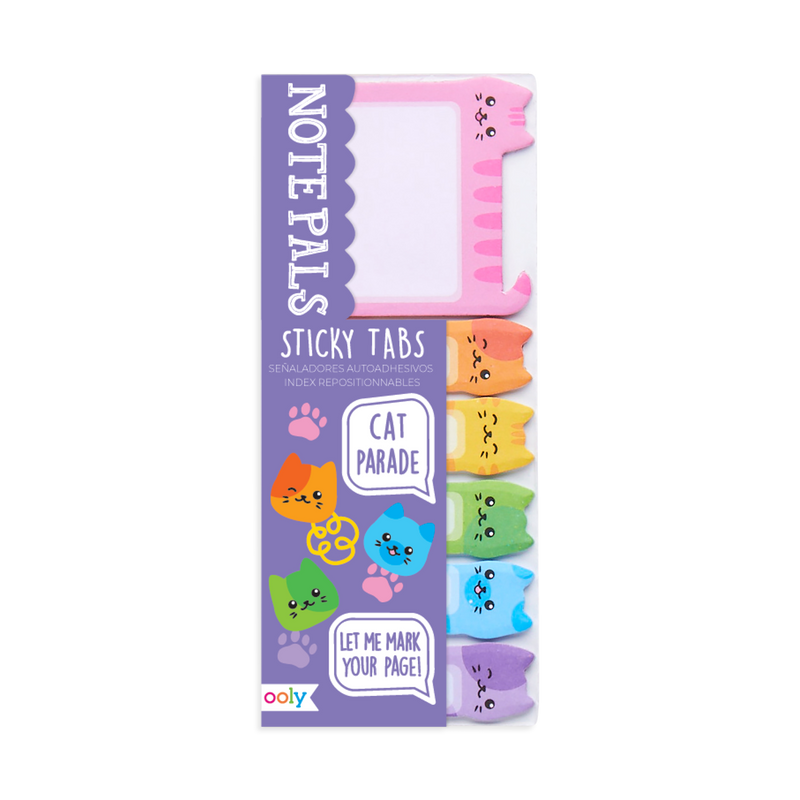 Cat parage sticky notes - Odd Nodd Art Supply