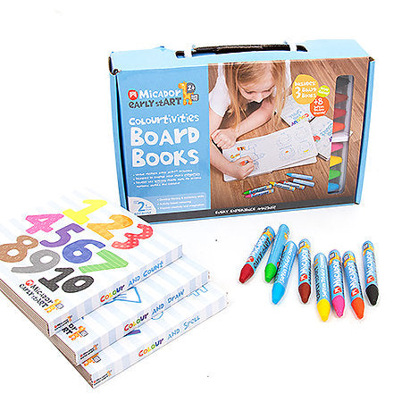 Colourtivities Board Books Children's Art Set