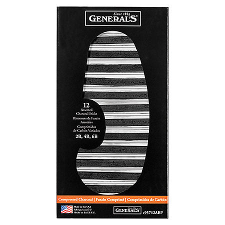 General Compressed Charcoal Sets