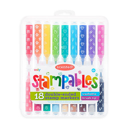 Stampables Double-Ended Scented Stamp Marker Set Micador - Odd Nodd Art Supply