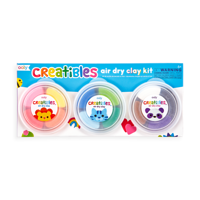 Ooly Creatibles Air Dry Clay Kit
