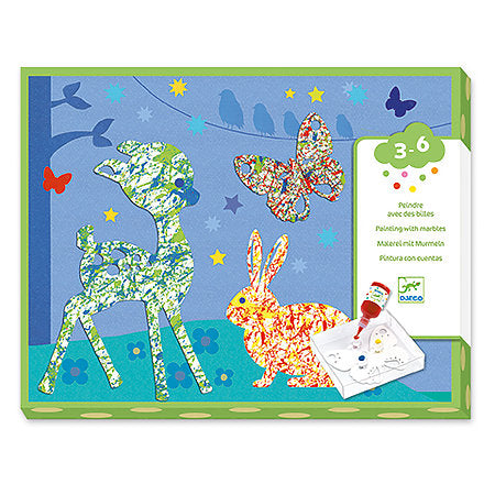 Colorful Parade Marble Painting Kit - Odd Nodd Art Supply