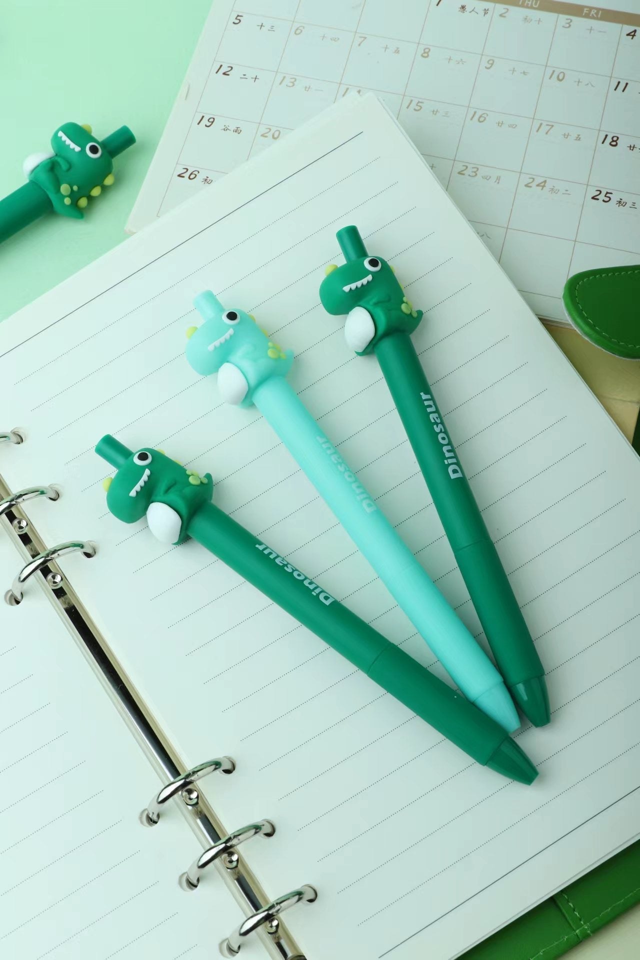 Dinosaur Retractable Gel Pen - Odd Nodd Art Supply