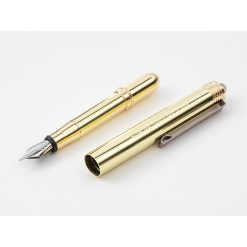 Traveler's Company Brass Writing Instruments Fountain Pens - Odd Nodd Art Supply