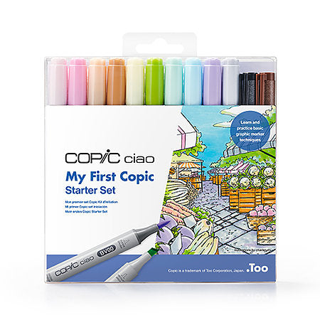Ciao Marker My First Copic Starter Set Alcohol Marker - Odd Nodd Art Supply