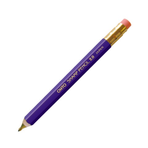 Wooden Mechanical Pencil 2.0mm Ohto - Odd Nodd Art Supply