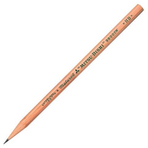 Mitsubishi Recycled Pencil 9800EW