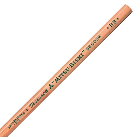 Mitsubishi Recycled Pencil 9800EW