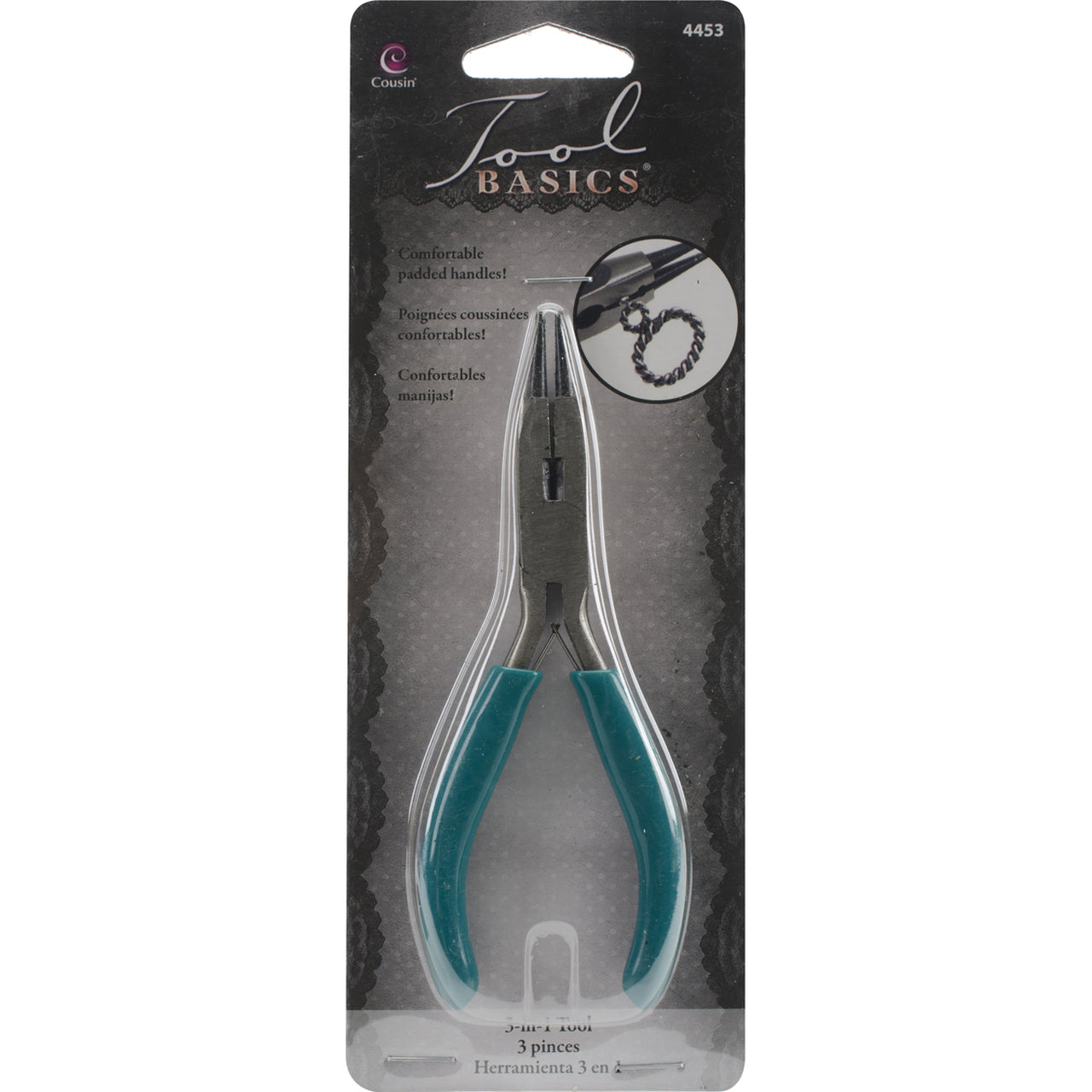 3 in 1 Round Nose Pliers Cutter