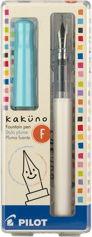 Pilot Kakuno fountain pen fine turquoise - Odd Nodd Art Supply