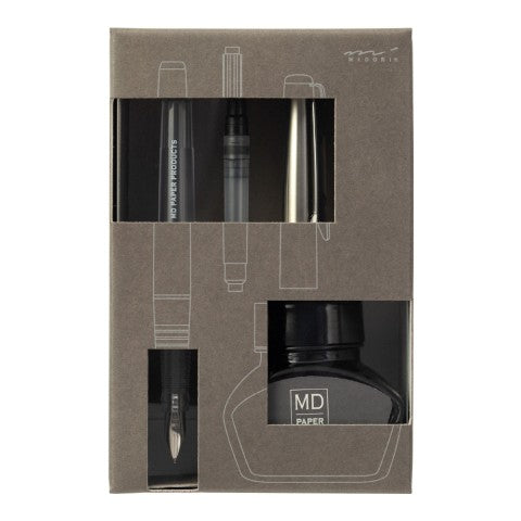 Gray Midori 70th Anniversary Limited Edition Fountain Pen Sets - Odd Nodd Art Supply