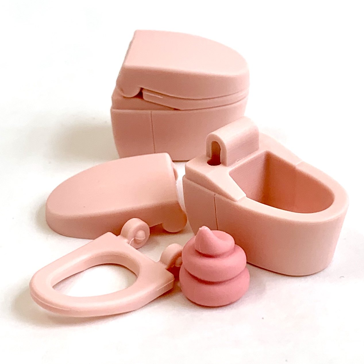 Iwako Toilet Puzzle Erasers - Odd Nodd Art Supply