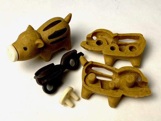 Iwako Wild Boar Puzzle Erasers - Odd Nodd Art Supply