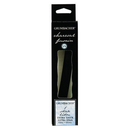 Grumbacher Extra Thick Vine Charcoal 1 Stick Pack