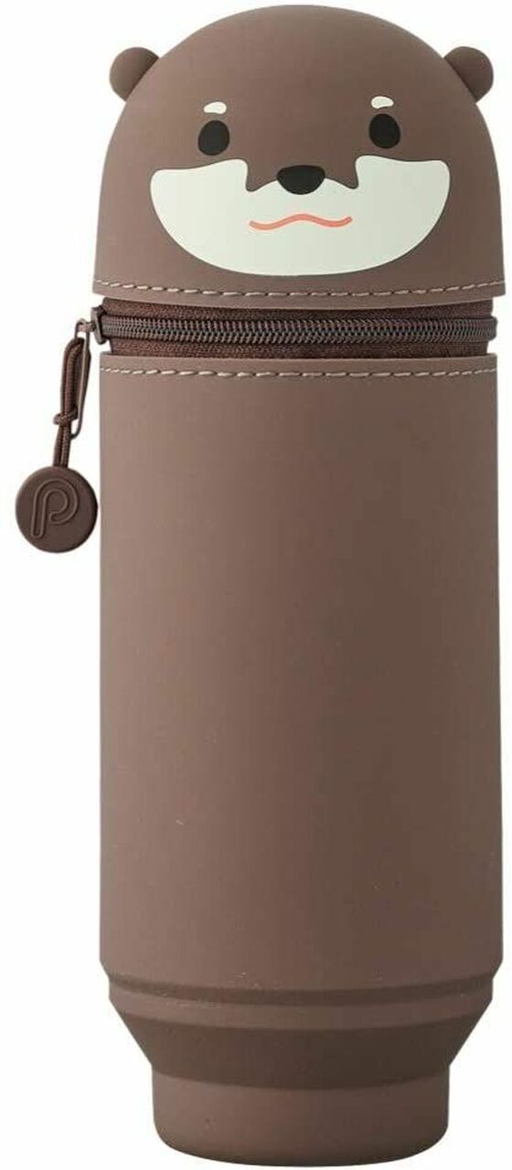 Otter Big Animal Stand Pen and Pencil Case - Odd Nodd Art Supply