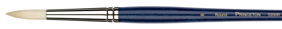Ashley Natural Bristle Brushes Rounds - Odd Nodd Art Supply