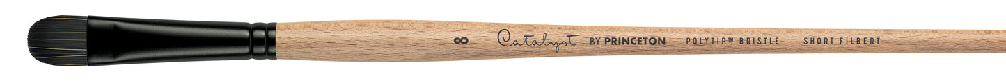 Short Filbert Brush - Odd Nodd art supply