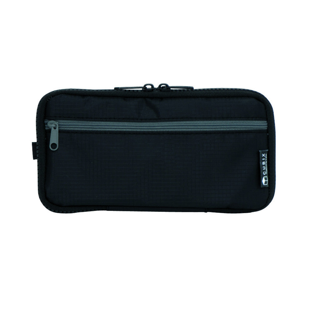 Round Pencil Case Cubix Black - Odd Nodd Art Supply