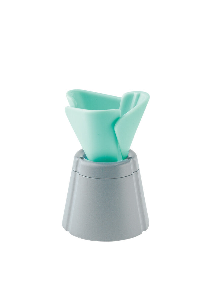 Blue Teal Lihit Labs Single Pen Holder Folding Stand - Odd Nodd Art Supply