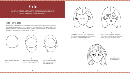 Cartooning Made Easy: Circle, Triangle, Square: Draw Unique Cartoon Characters Using Simple Geometric Shapes