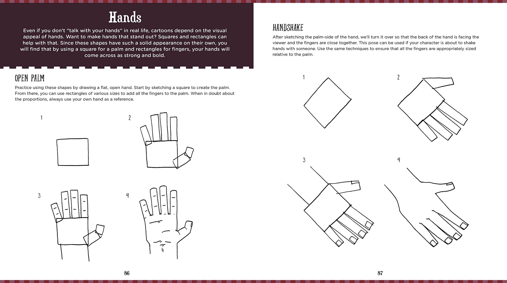 Cartooning Made Easy: Circle, Triangle, Square: Draw Unique Cartoon Characters Using Simple Geometric Shapes