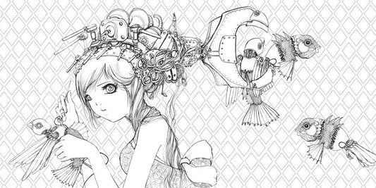 Camilla d'Errico Pop Manga Coloring Books - Odd Nodd Art Supply