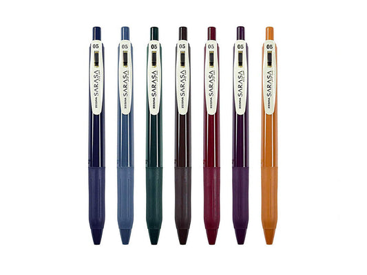 Sarasa Clip 0.5mm Vintage Colors - Odd Nodd Art Supply