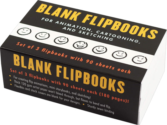 Blank Flipbooks for Animation and Cartooning - Odd Nodd Art Supply