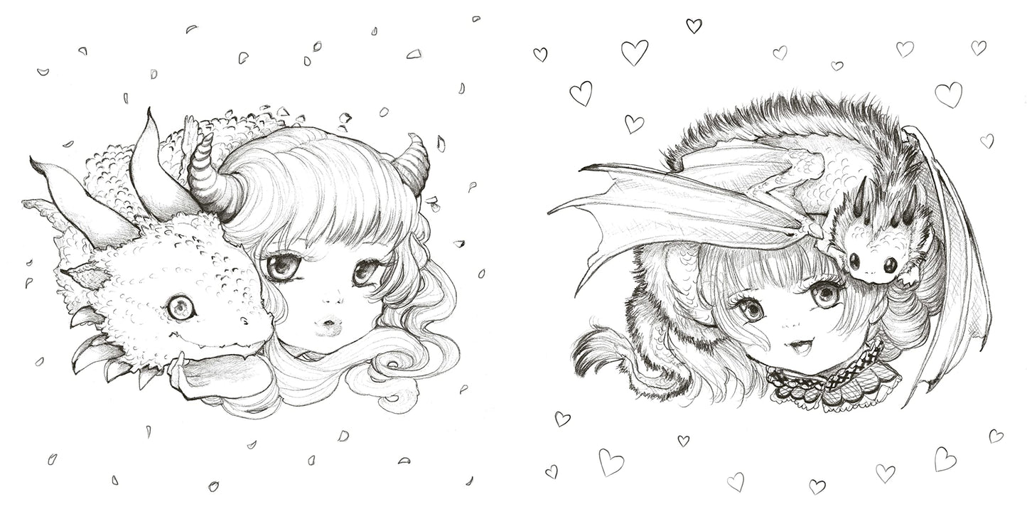 Camilla d'Errico Pop Manga Coloring Books - Odd Nodd Art Supply