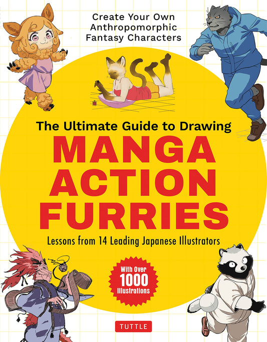 The Ultimate Guide to Drawing Manga Action Furries - Odd Nodd Art Supply