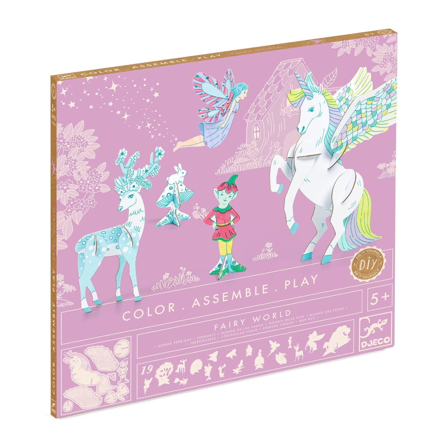 Kid's DIY Color Assemble Play Craft Kit - Odd Nodd Art Supply