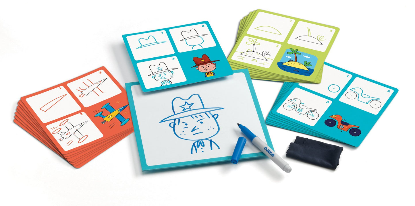 Step by Step Kits Drawing - Odd Nodd Art Supply