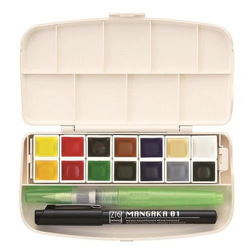 Gansai Tambi Portable Watercolor Set - Odd Nodd Art Supply