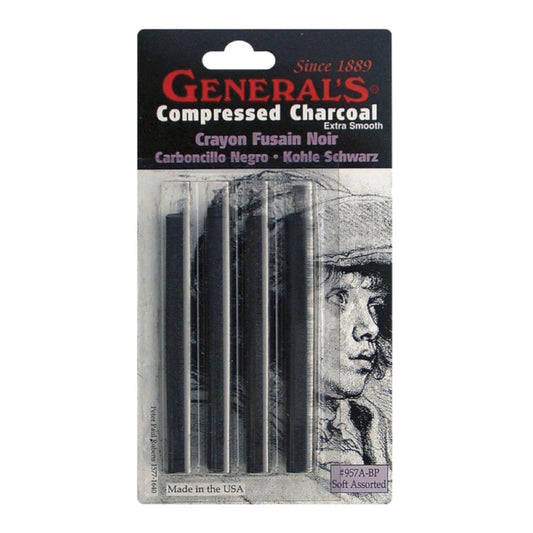 General Compressed Charcoal Sets
