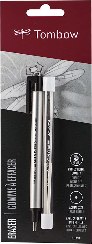 Tombow Round Mono Zero Eraser & Refill Pack