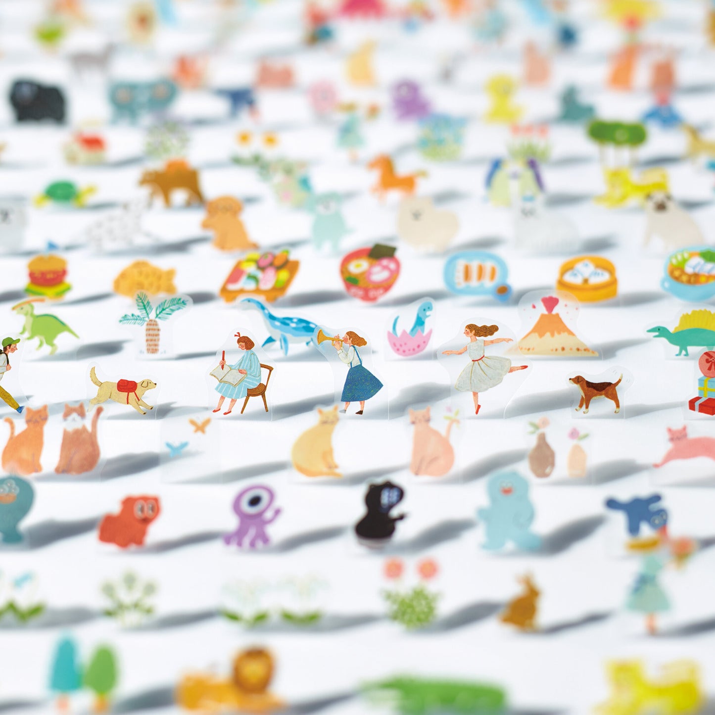 King Jim Pop-up 3D Stickers - Odd Nodd Art Supply