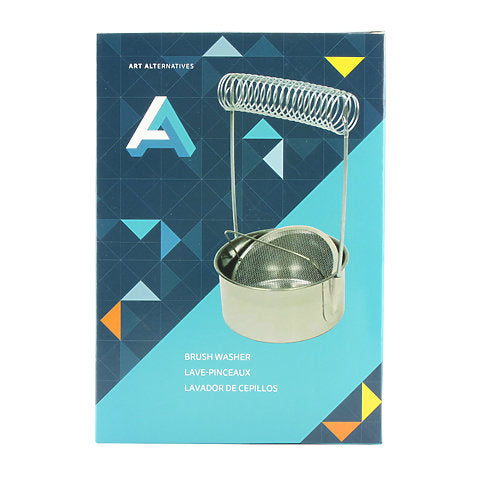 Stainless Steel Brush Washer - Odd Nodd Art Supply