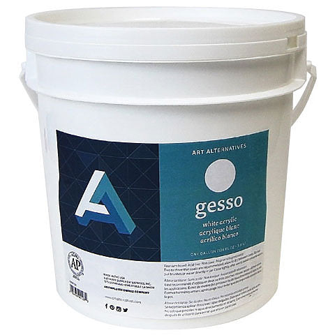 Gesso Acrylic Primer Gallon - Odd Nodd Art Supply