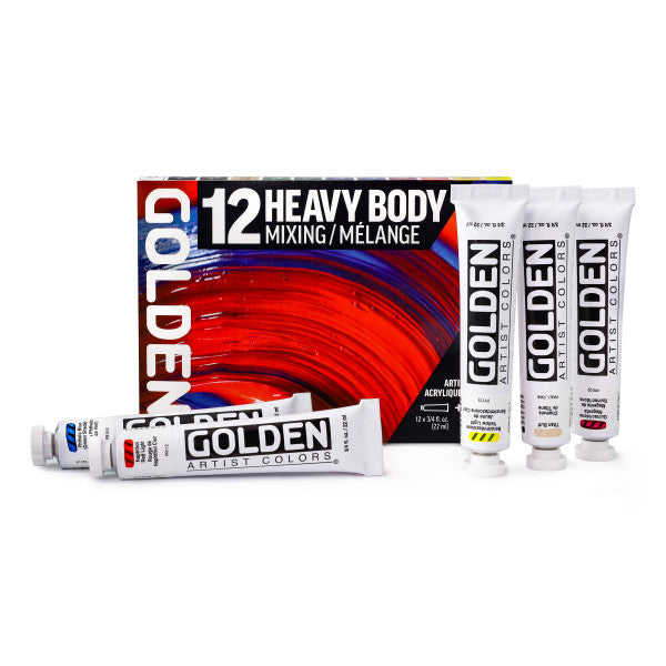 Golden Heavy Body Acrylic Paint Sets