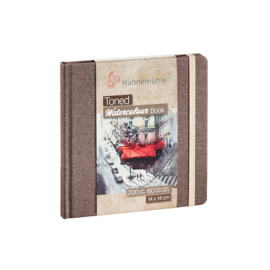 Square Tan Hahnemuhle Toned Watercolor Paper Books - Odd Nodd Art Supply