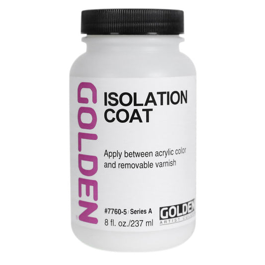 Golden Isolation Coat 8oz - Odd Nodd Art Supply