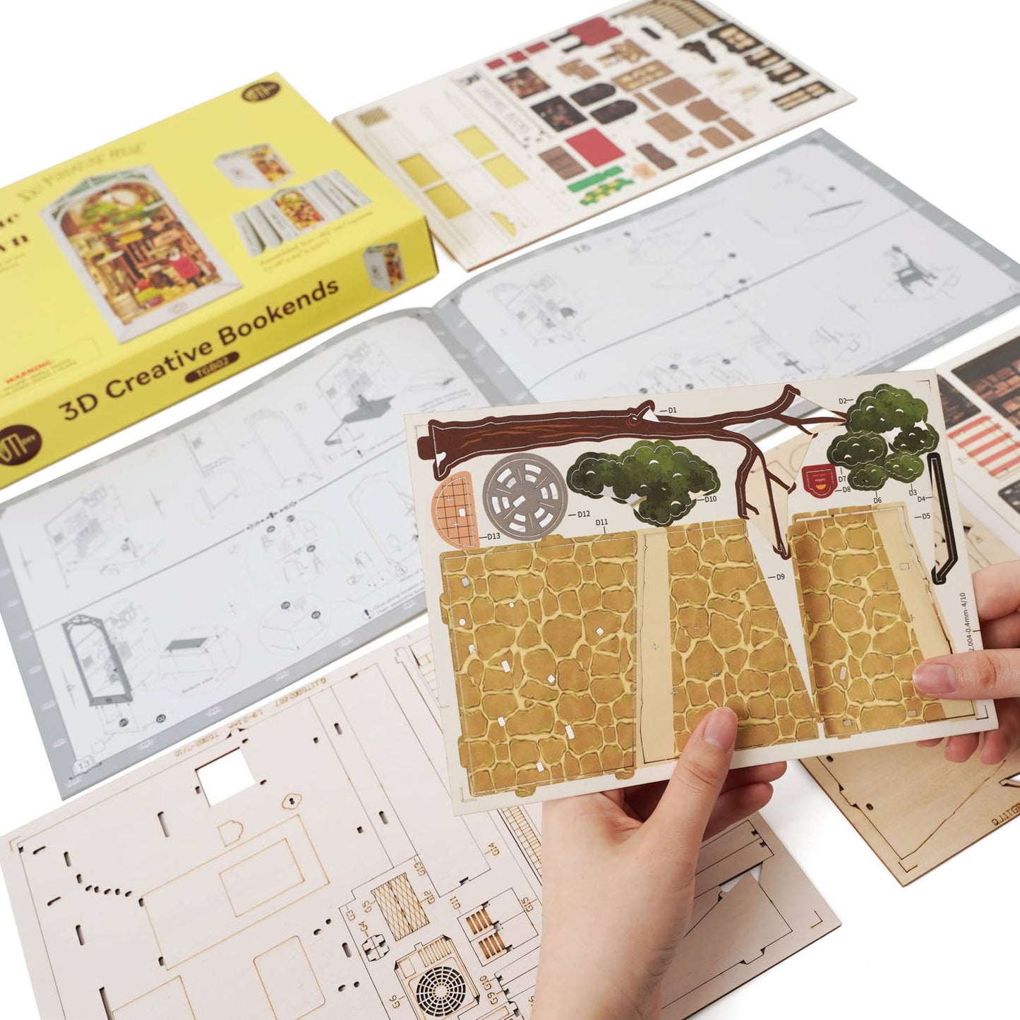 DIY Miniature Book Nook Kits - Odd Nodd Art Supply