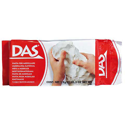 Das Air Hardening Clay 1.1lbs - White