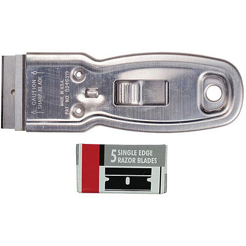 K11 Flat Metal Safety Razor Scraper