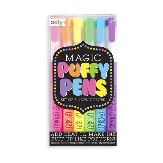 Magic Neon Puffy Pens - Odd Nodd Art Supply