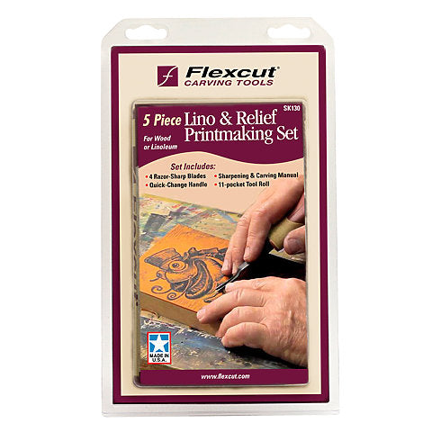 Linoleum & Relief Printmaking Set
