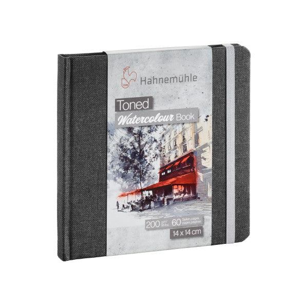 Square Gray Hahnemuhle Toned Watercolor Paper Books - Odd Nodd Art Supply