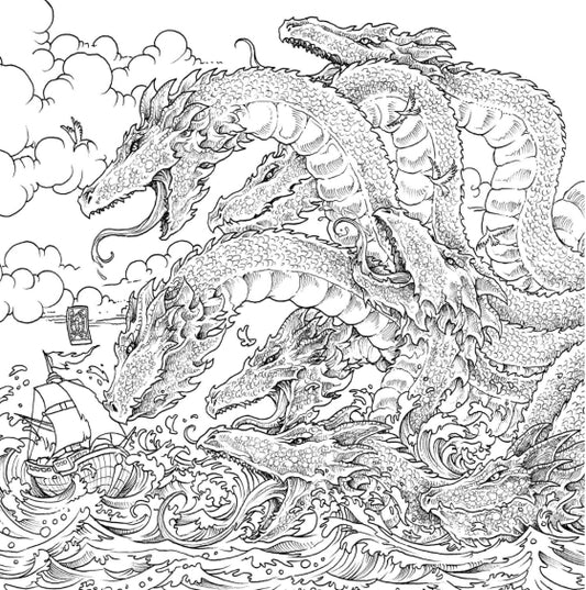 Mythomorphia: An Extreme Coloring and Search Challenge